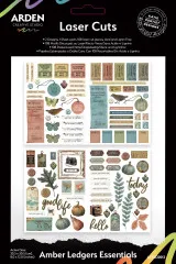 Arden Creative Studio - Laser Cuts - Amber Ledgers Essentials by Katie Pertiet