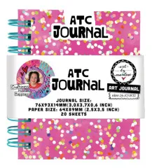 StudioLight - Art by Marlene - Art Journal ATC-Size