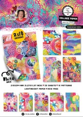 Art by Marlene - Collage Paper - Handpainted Papers