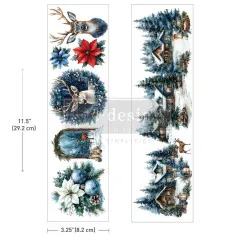 Blue Ridge Winter - Luxe Transfers / Rub-Ons