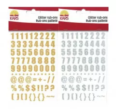 Glitter RubOn Set (gold, silber)