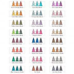 Spectrum Noir Triblend Marker 24er Set - Deep Blends