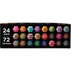 Spectrum Noir Triblend Marker 24er Set - Deep Blends