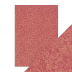 Tonic Studios Embossed Paper - Coral Confetti