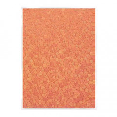 Tonic Studios Embossed Card - Pink Sunset