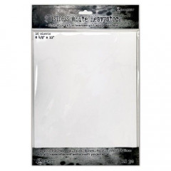 Tim Holtz Distress White Heavystock