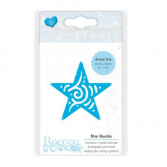 Tonic Studios Die - Rococo petite - star bauble