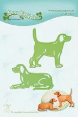 Lea bilitie Präge- + Schneideschablone - Hund 2