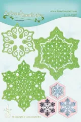 Lea bilitie Präge- + Schneideschblone - Ornament Krystal