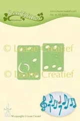 Lea bilitie Präge- + Schneideschablone - Musiknote