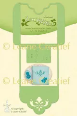 Lea bilitie Präge- + Schneideschablone - kleine Dose