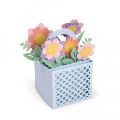 Thinlits Die Set - Card in a Box Flower Basket