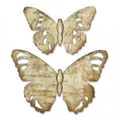 Bigz Die by Tim Holtz - Tattered Butterfly