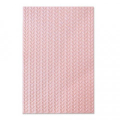 3D Embossing Folder - Knitted