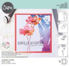 Sizzix Layered Stencils - Flowers