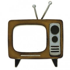 Bigz Die by Tim Holtz - Retro TV