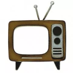 Bigz Die by Tim Holtz - Retro TV