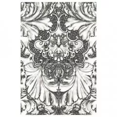 3D Embossing Folder - Damask Tim Holtz