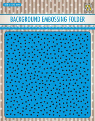 Embossing Folder - Hintergrund kleine Herzen