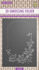 3D Embossing Folder - Narzisse