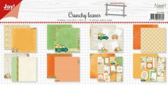 Scrap Papierset - Design - Noor Crunchy leaves