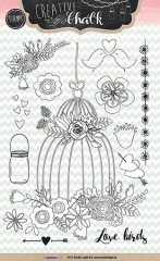 Clear Stamps - Chalk Nr. 99