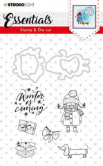 Studio Light Stamp and Die Cut - Essentials Christmas Nr. 28