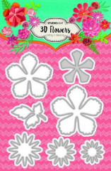 Embossing  Die 3D flowers Nr. 94