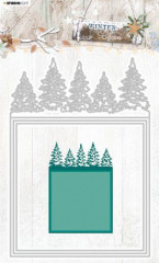 Embossing Die Cut Stencil - Winter Charm Nr. 330