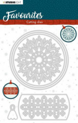 Embossing Die Cut Stencil Winters Favourites Nr. 340