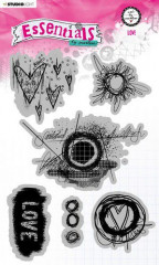 Studio Light Cling Stamps - ABM Essentials Nr. 80