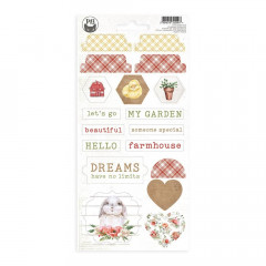 Chipboard Sticker - Farm Sweet Farm 03