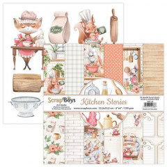 ScrapBoys Kitchen Stories 6x6 Paper Pack