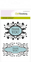 Clear Stamps - Botanica Thank You