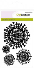 Clear Stamps - Mandala Herz