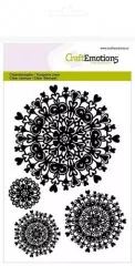 Clear Stamps - Mandala Herz