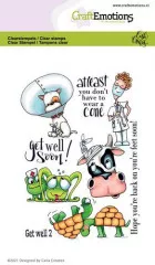 Clear Stamps - Get well 2