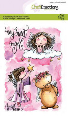 Clear Stamps - Angel and Bear 3