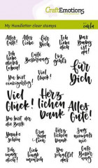 Clear Stamps - handletter - Quotes Verschieden (DE)