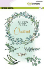 Clear Stamps - Eukalyptuskranz Merry Christmas