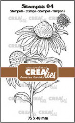 CREAlies Clear Stamps Stampzz - Blume Sonnenhut