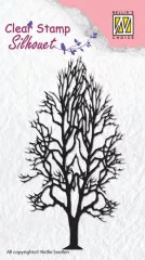 Clear Stamps - Silhouette Baum-2