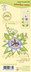 LeCrea Clear Stamps - Passionsblume 3D