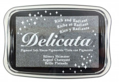 Delicata Stempelkissen - Metallic Silvery shimmer