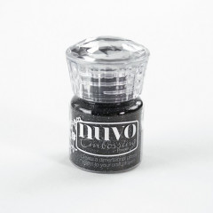 Nuvo Glitter Embossing Powder - glitter noir