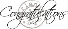 Clear Stamps - Congratulations (EN)