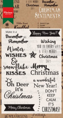 Clear Stamps - Christmas sentiments (Eng)