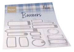 Clear Stamp and Die Set - Banners von Marleen