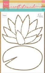 Craft Stencil - Seerose von Marleen