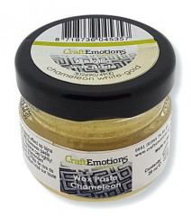 CraftEmotions Wax Paste Chamäleon - Weißgold